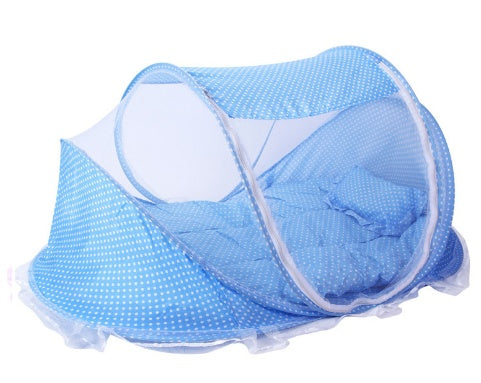 Foldable Baby Bed Net With Pillow Net - Set