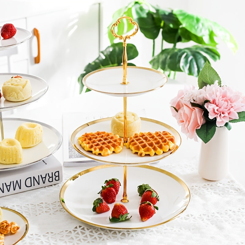 Decorative Three-layer Tray