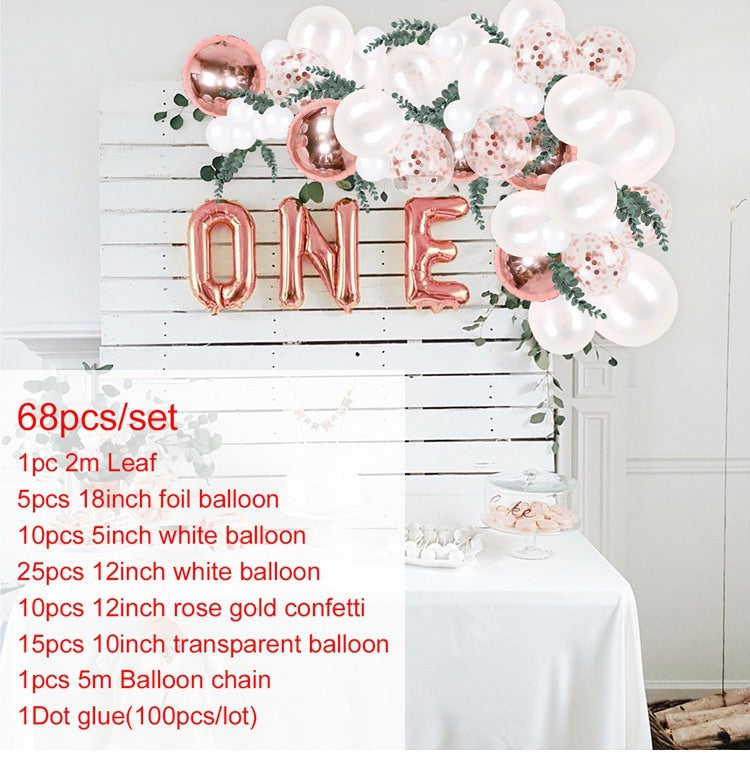Macaron Balloon Garland Arch Baby shower Party Decoration