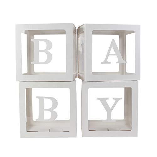 Baby Letter Gift Box Transparent Balloon Box