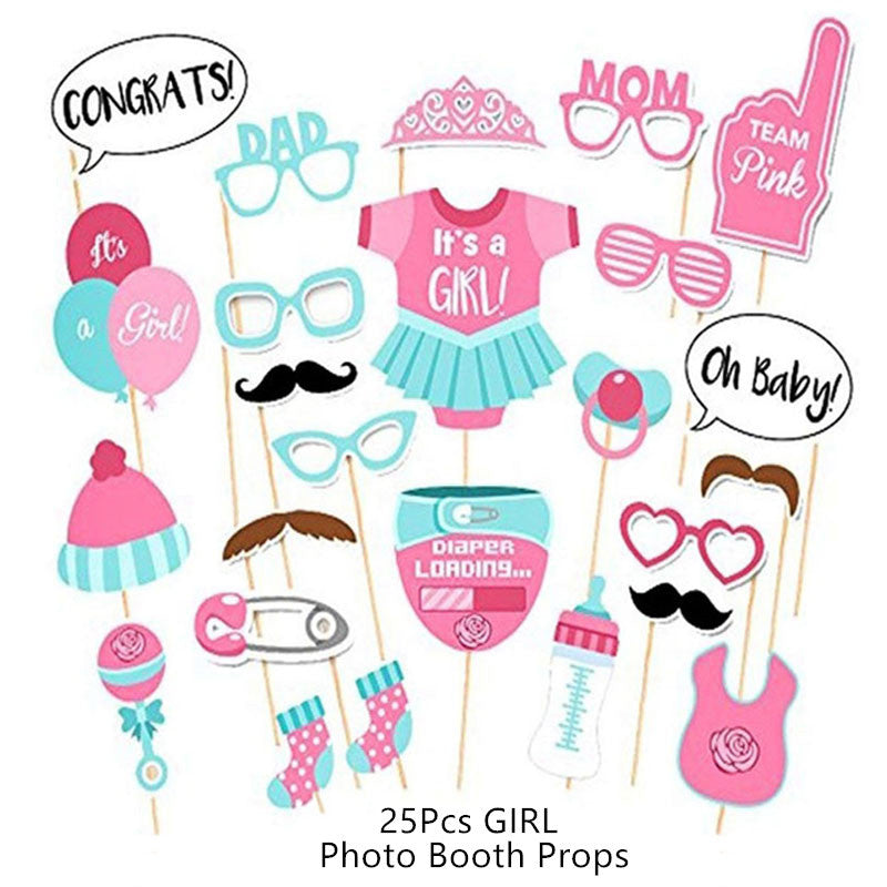 Baby Shower party photo props