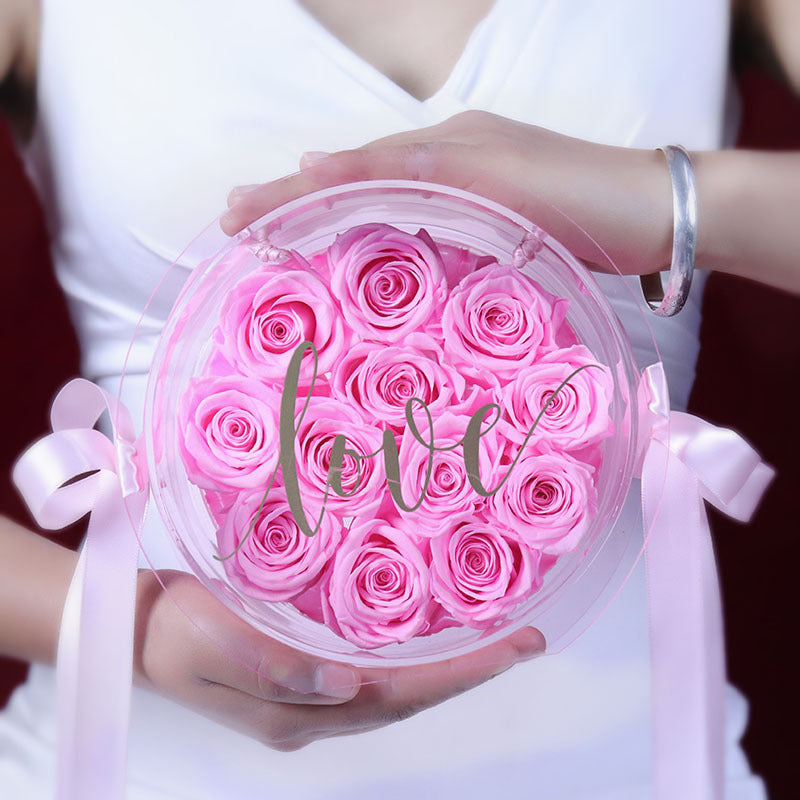 Acrylic Flower Bag Gift