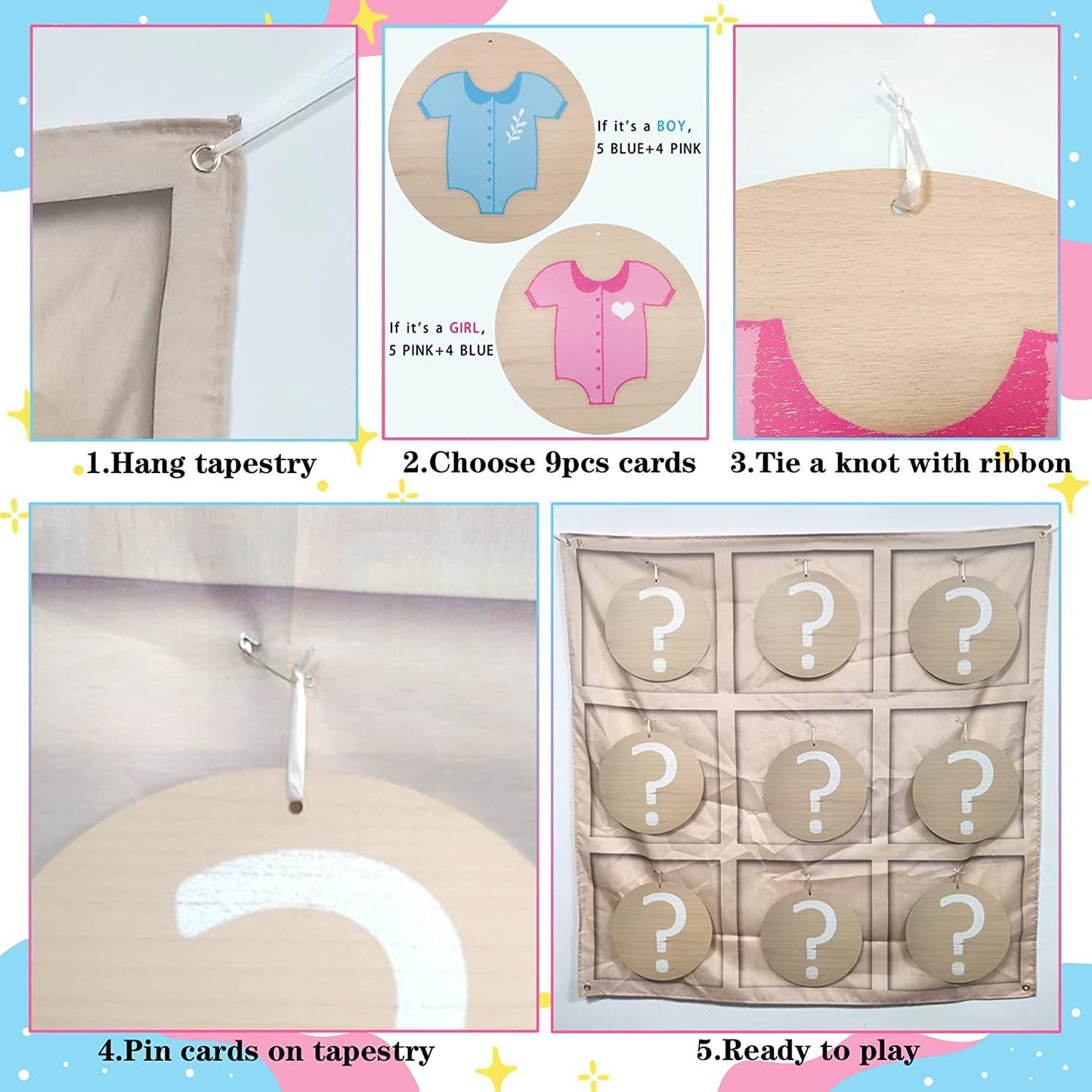 Baby Gender Reveal Party Game
