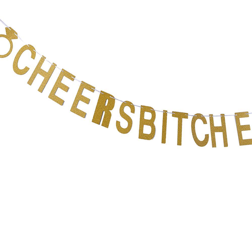 Letter Flag Bachelor Party Garland