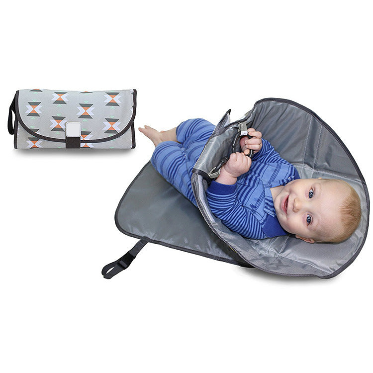 Portable Diaper Changing Pad Clutch for Baby