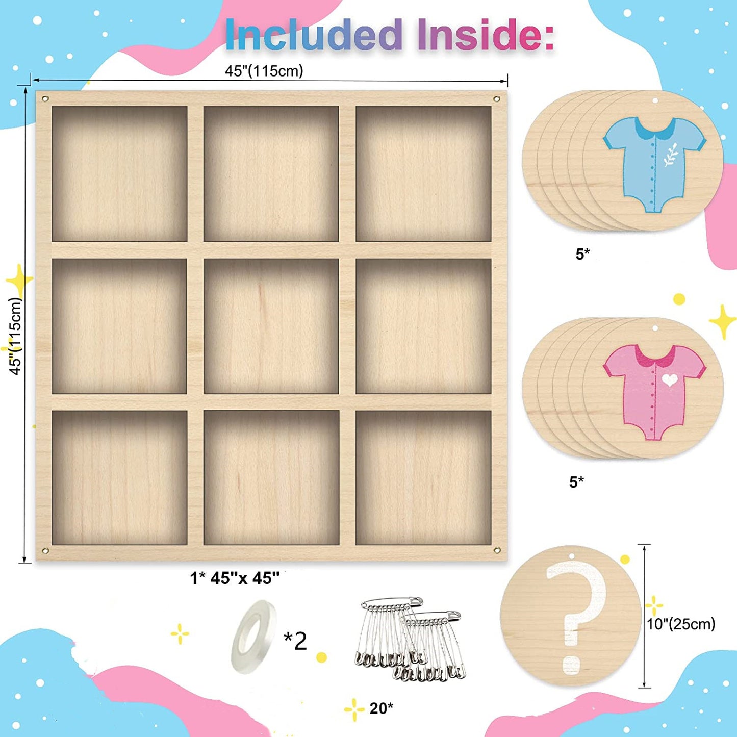 Baby Gender Reveal Party Game