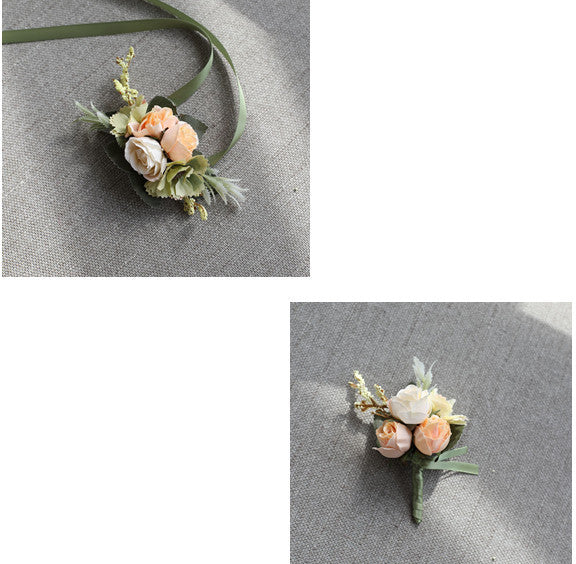 Groom And Groomsman Corsage