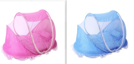 Foldable Baby Bed Net With Pillow Net - Set