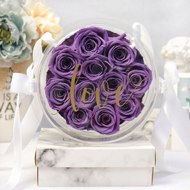Acrylic Flower Bag Gift