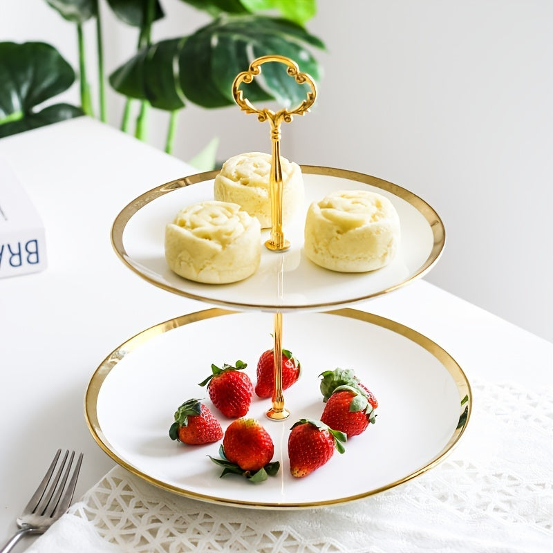 Decorative Three-layer Tray