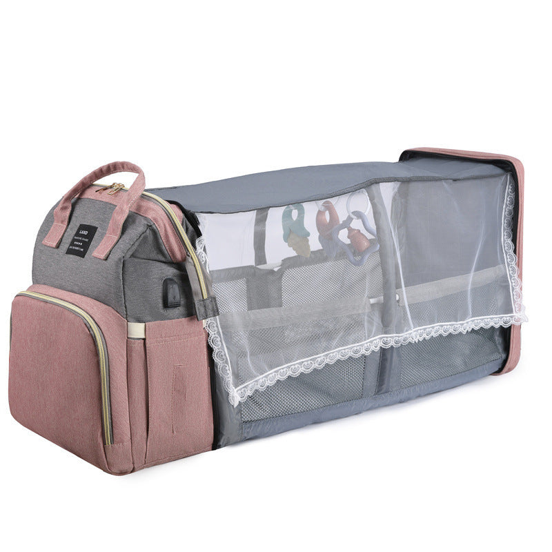New Mummy Baby Crib Backpack Large Capacity