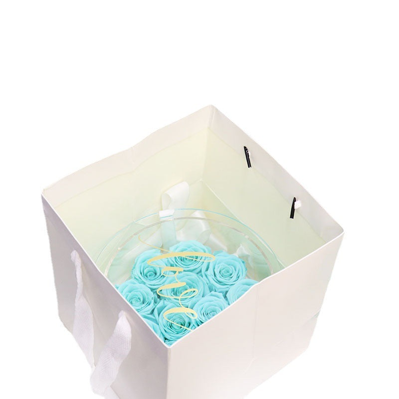 Acrylic Flower Bag Gift