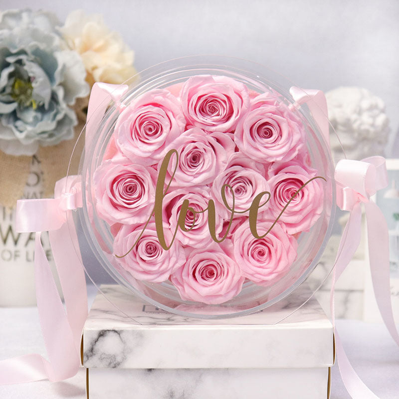 Acrylic Flower Bag Gift