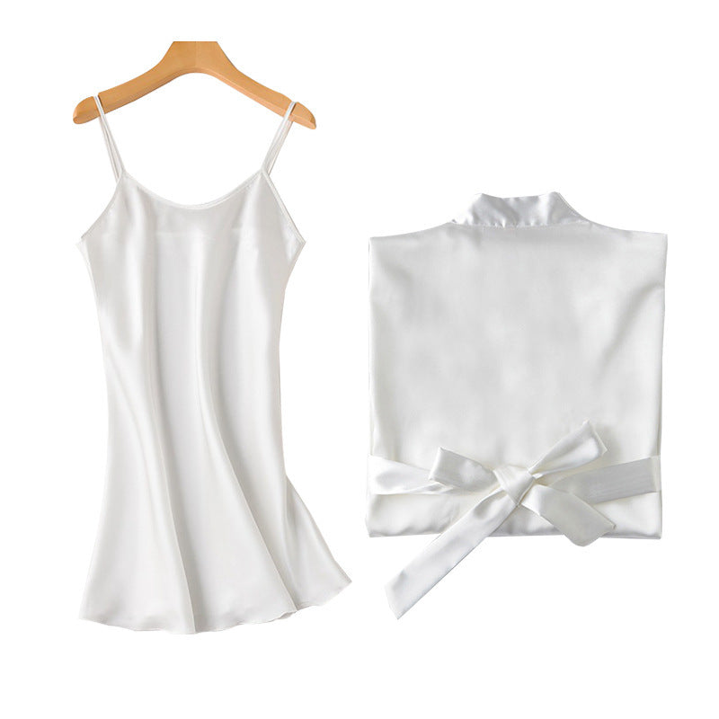Bridal Bridesmaid Embroidered Sleepgown