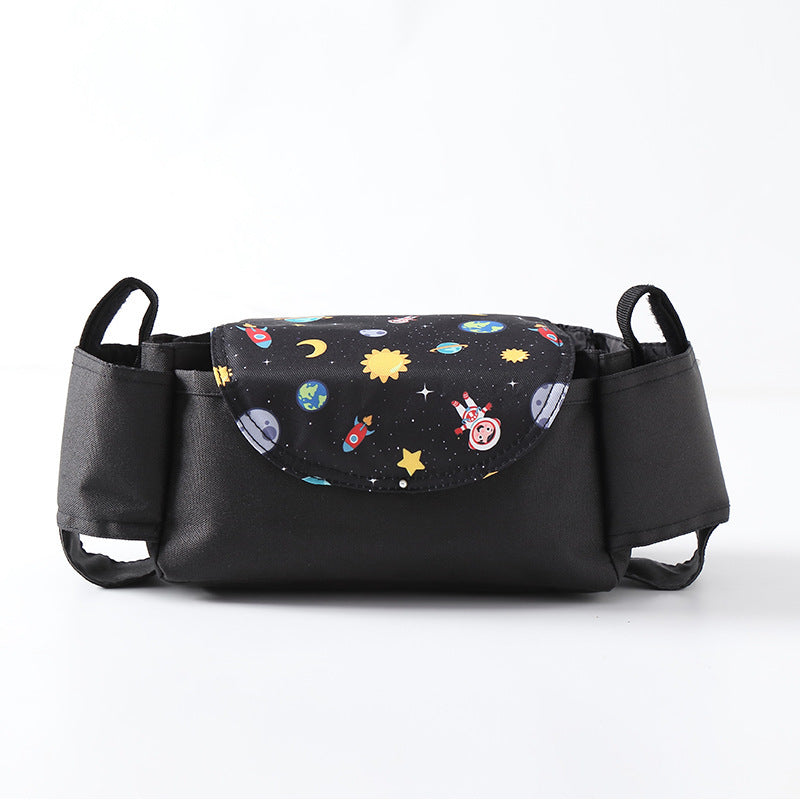 Multifunction Baby Stroller Bag Organizer Accessories Cup wheelchair bag