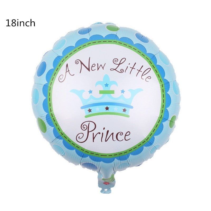 Baby shower party balloon set