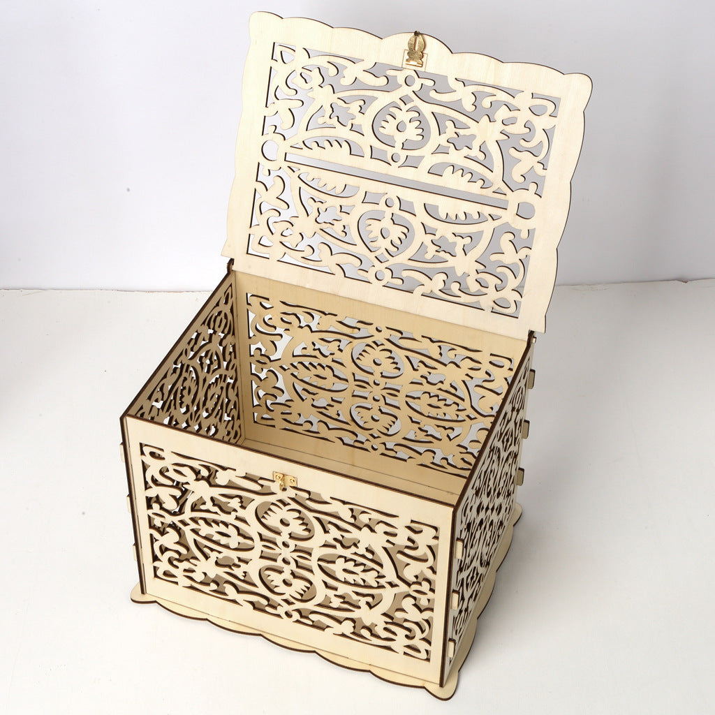 Wooden wedding  box