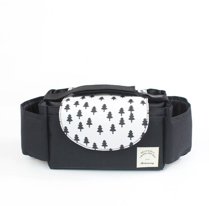 Multifunction Baby Stroller Bag Organizer Accessories Cup wheelchair bag