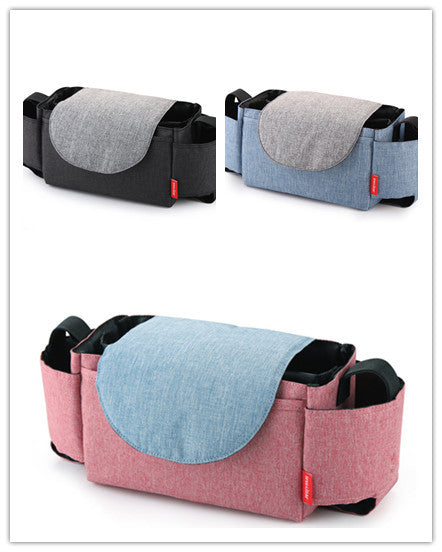 Multifunction Baby Stroller Bag Organizer Accessories Cup wheelchair bag