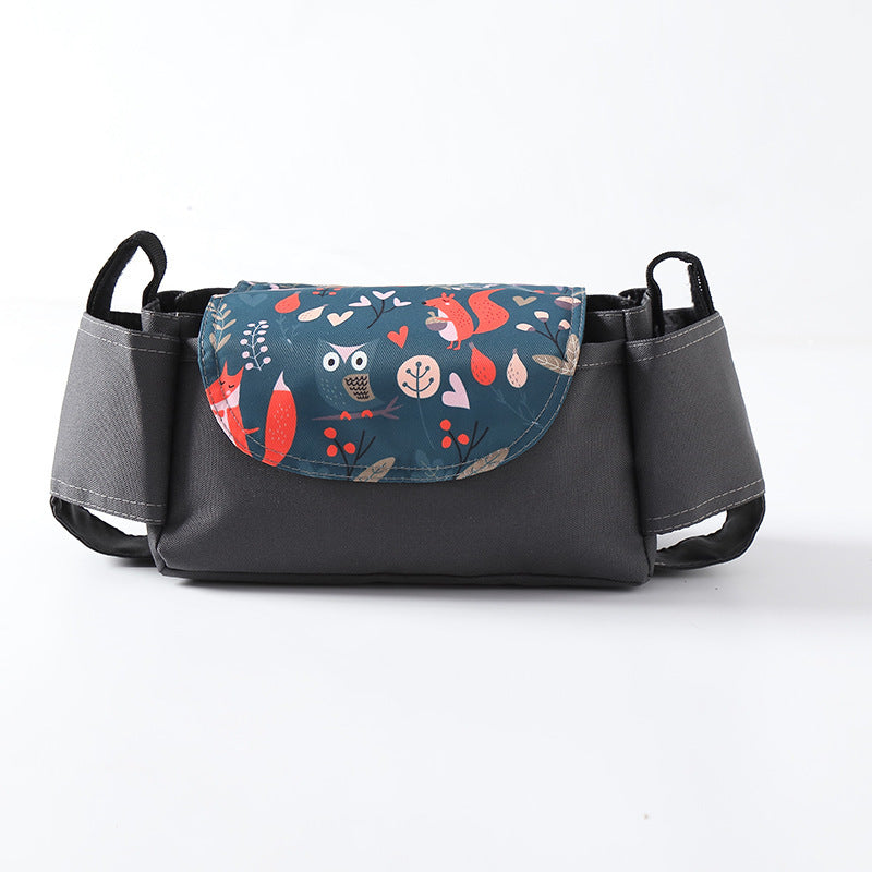 Multifunction Baby Stroller Bag Organizer Accessories Cup wheelchair bag