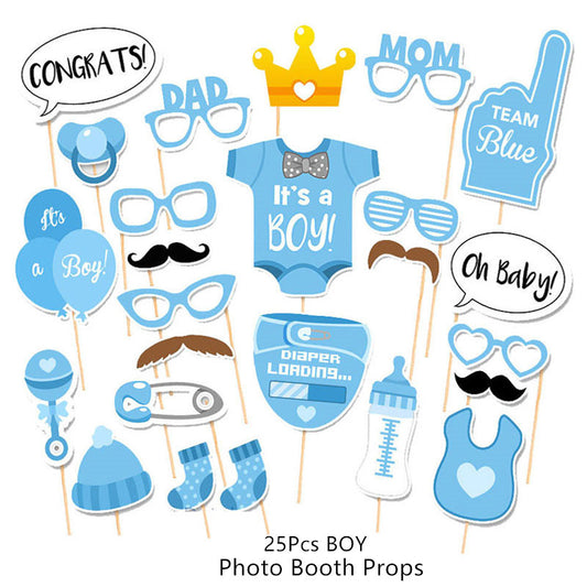 Baby Shower party photo props