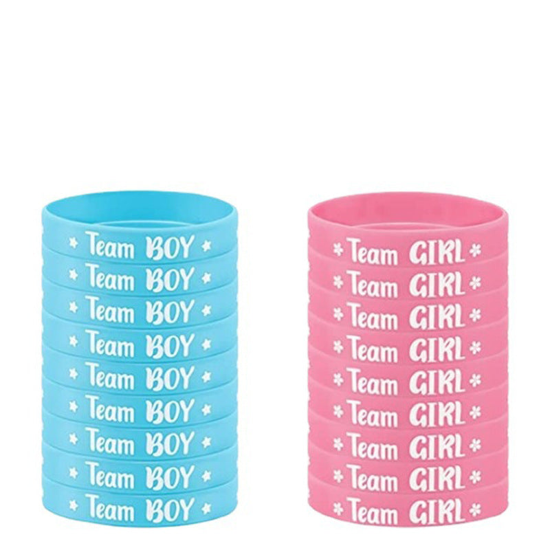 Baby Shower Pink-Blue Bracelet