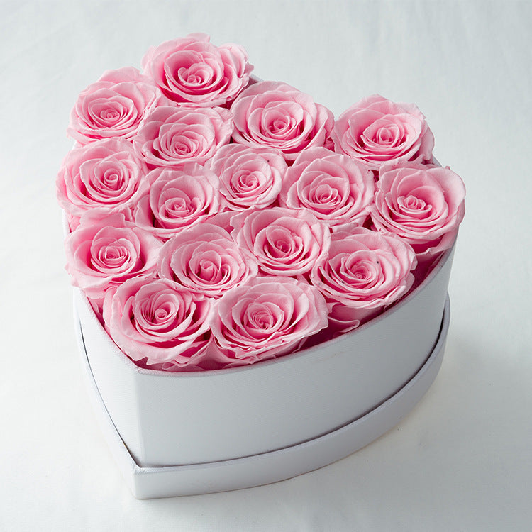 Heart-shaped Flowers gift box