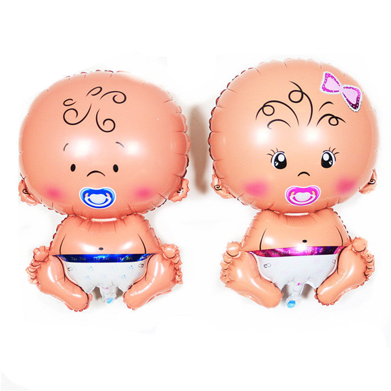 Baby shower party balloon set