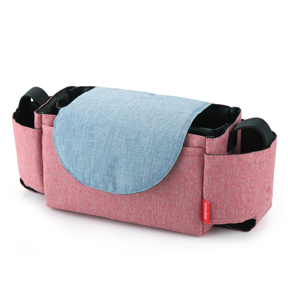 Multifunction Baby Stroller Bag Organizer Accessories Cup wheelchair bag