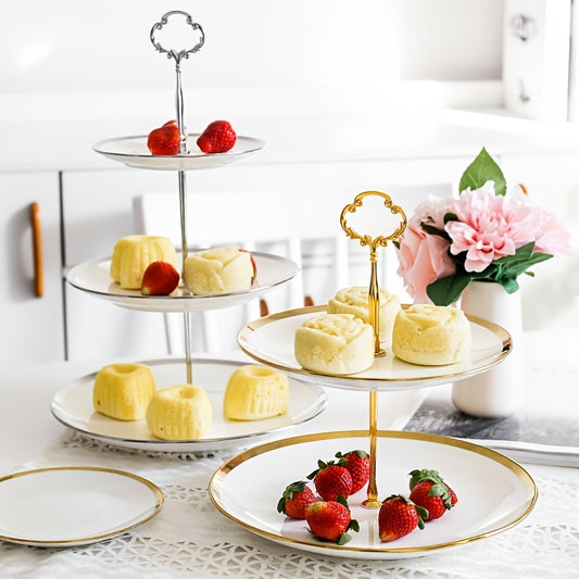 Decorative Three-layer Tray