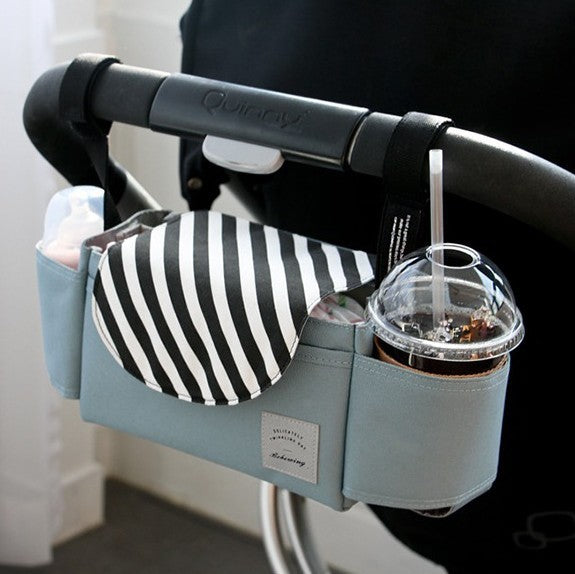 Multifunction Baby Stroller Bag Organizer Accessories Cup wheelchair bag