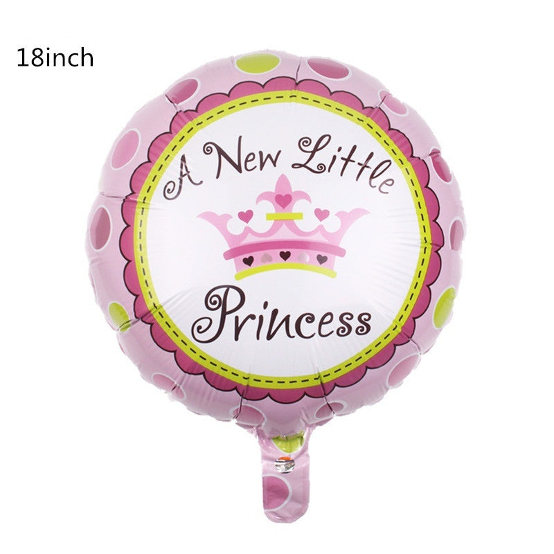 Baby shower party balloon set