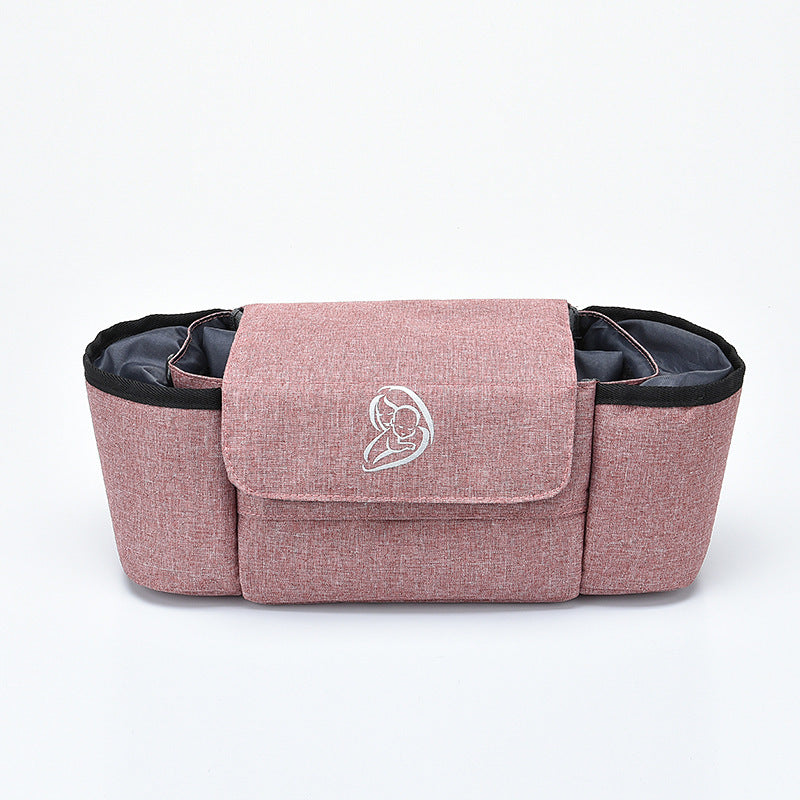 Multifunction Baby Stroller Bag Organizer Accessories Cup wheelchair bag