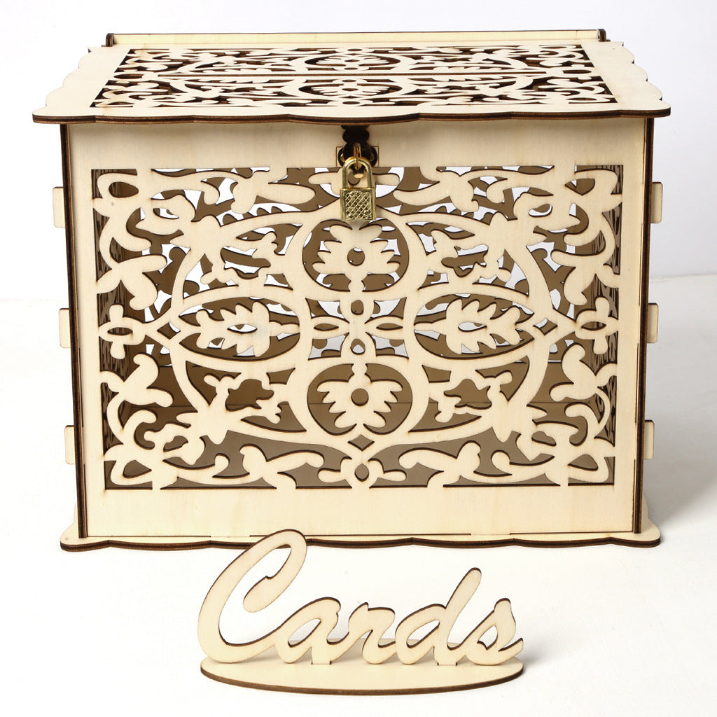Wooden wedding  box