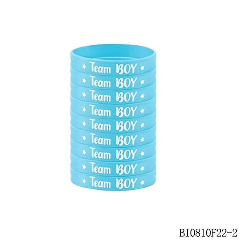 Baby Shower Pink-Blue Bracelet
