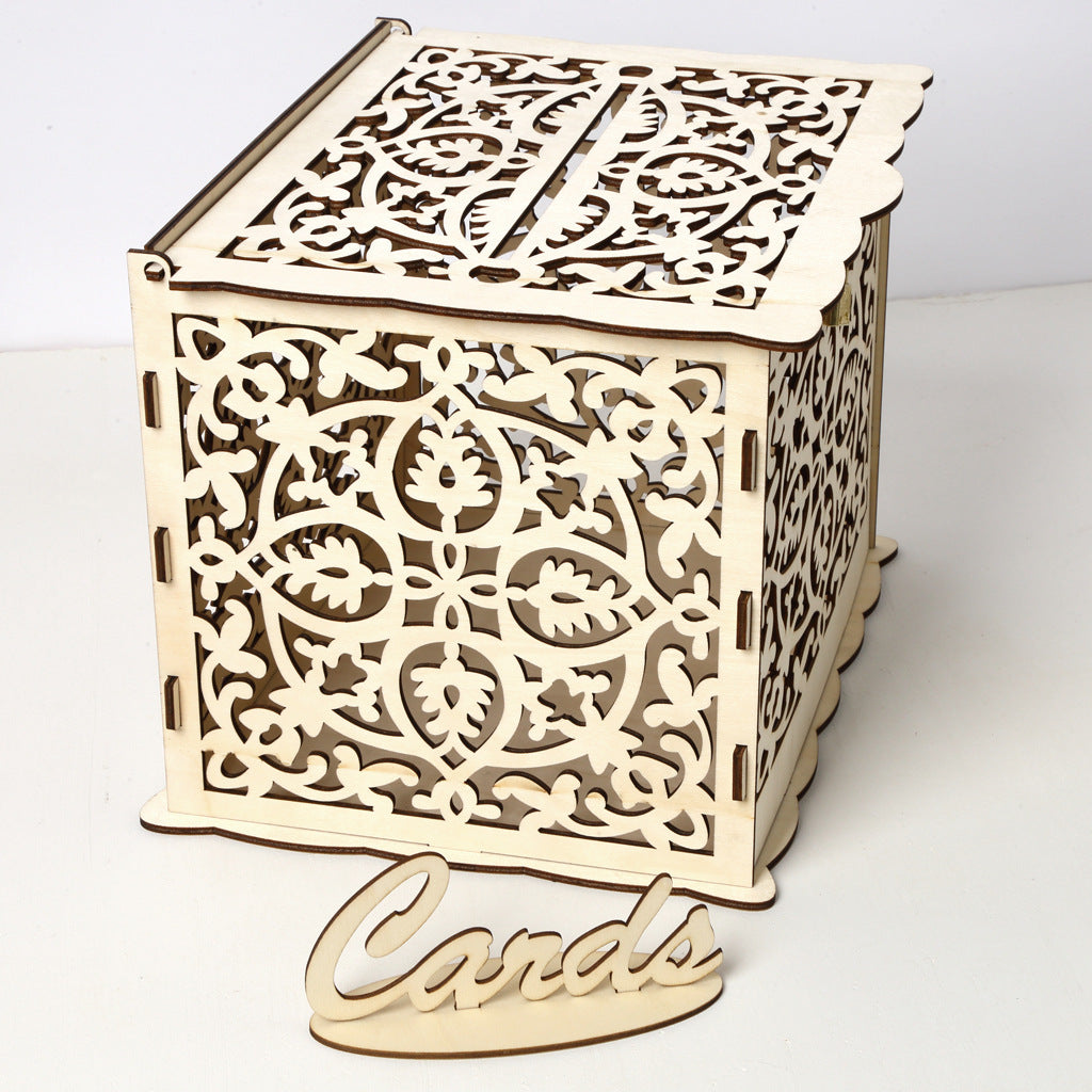 Wooden wedding  box