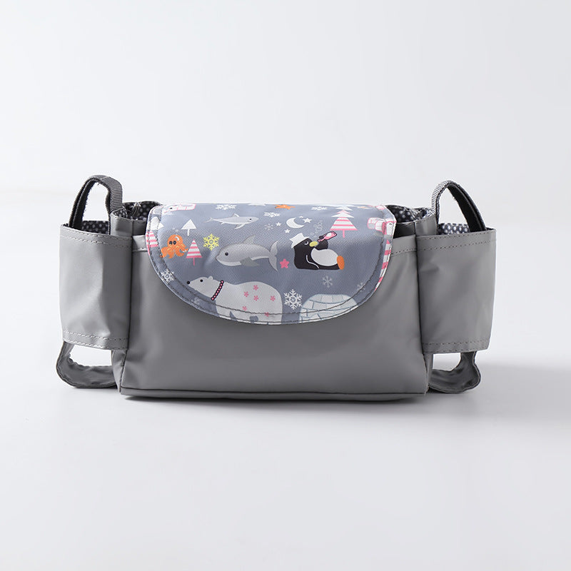 Multifunction Baby Stroller Bag Organizer Accessories Cup wheelchair bag
