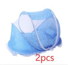 Foldable  Baby Bed Net With Pillow Net - Set