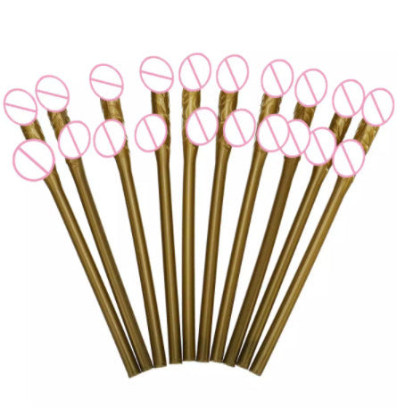 Bachelor Party Bird Straw Nightclub Bar Party Ball Straw