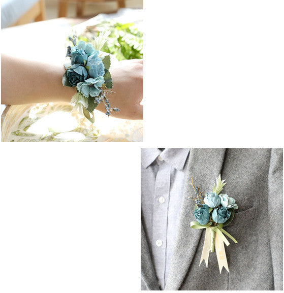 Groom And Groomsman Corsage