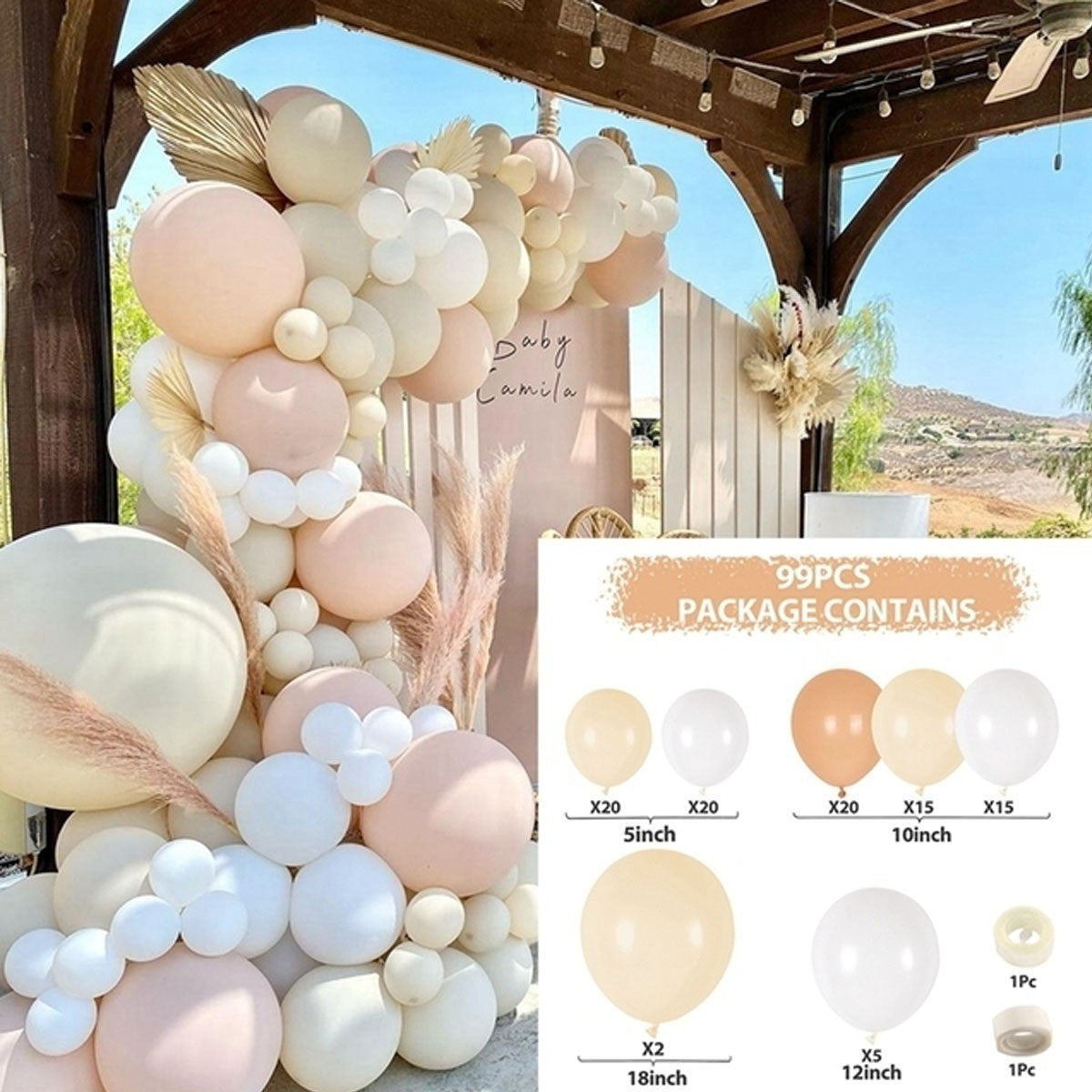 Balloon Garland Kit - Party Decoration