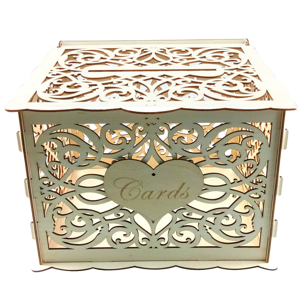 Wooden wedding  box