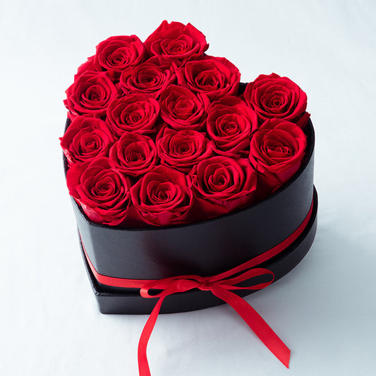 Heart-shaped Flowers gift box