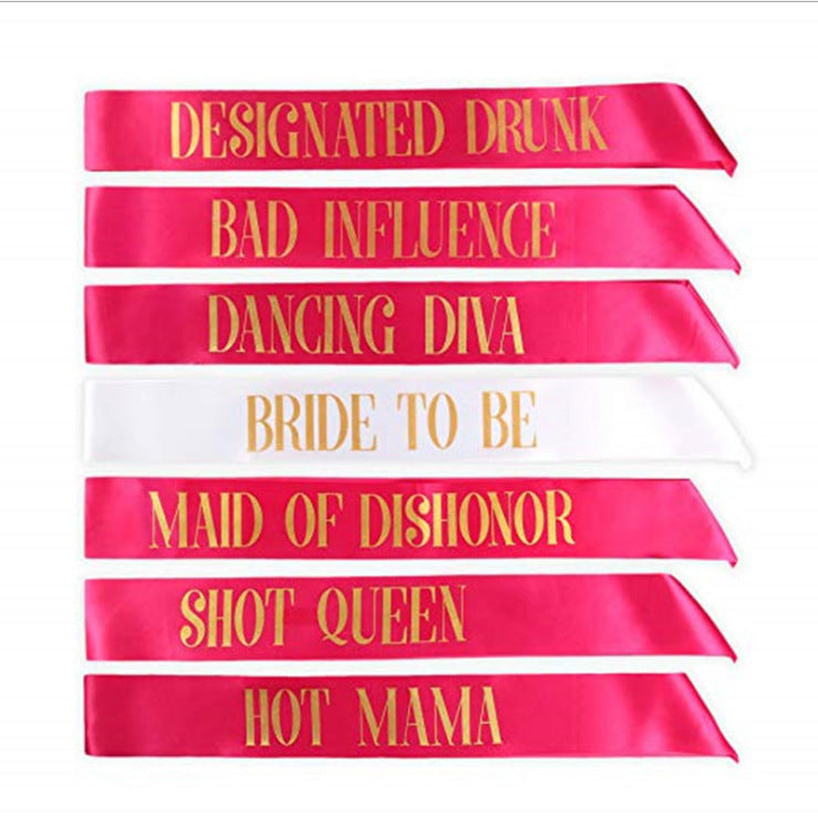 Set Bride To Be Bachelor Party Bride